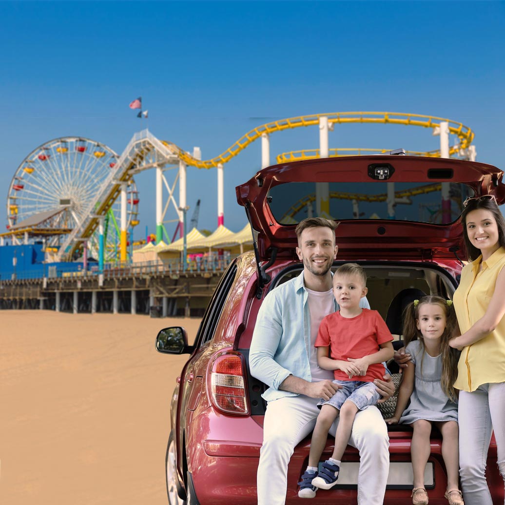 Locação de veículos Alamo em Los Angeles, Califórnia