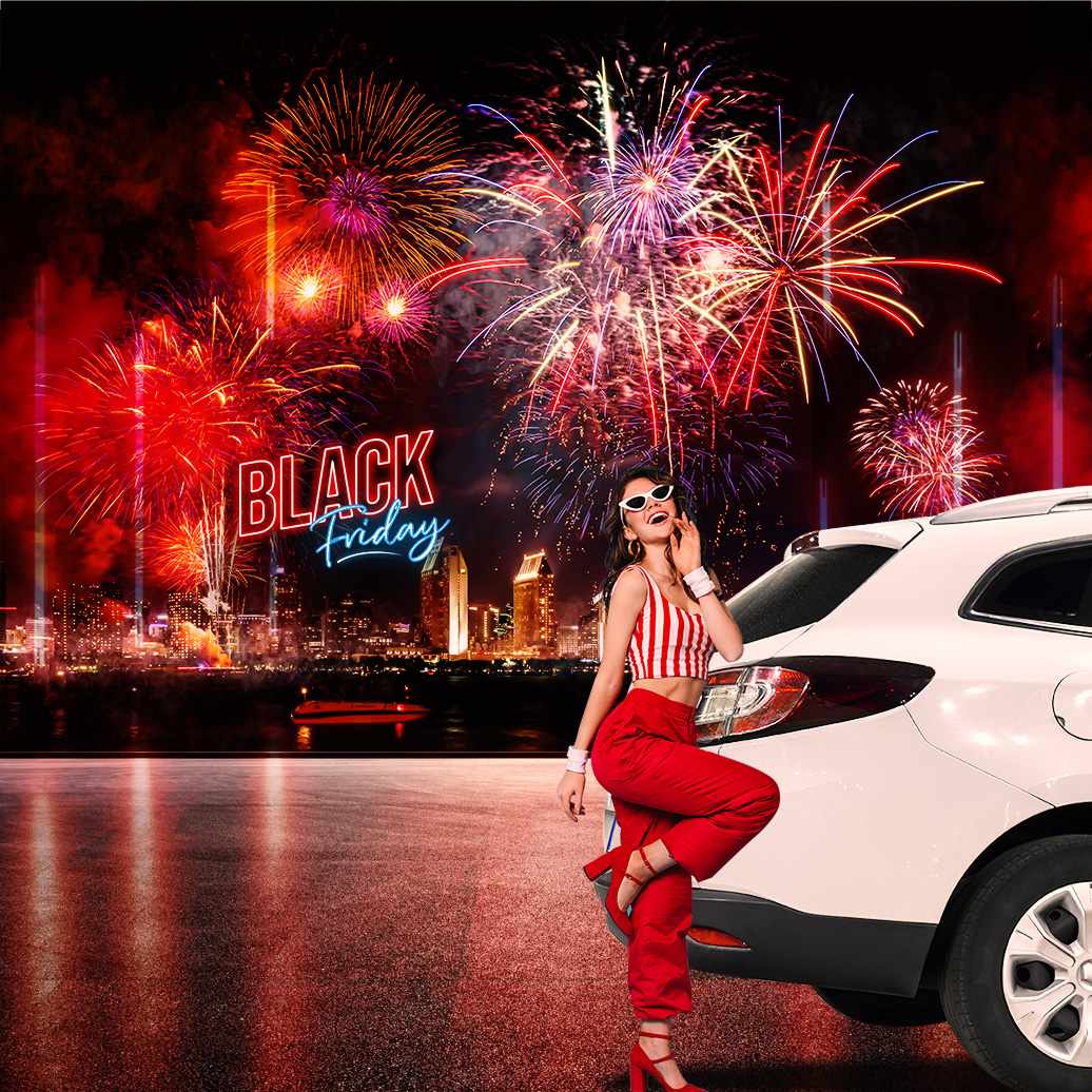 Alquiler de autos en San Diego, Black Friday