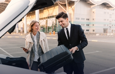 Rent a Budget car at Harry Reid Airport in Las Vegas