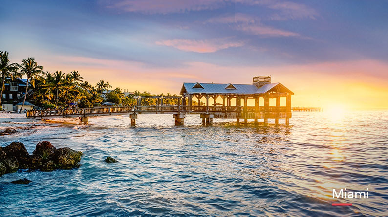 Where to rent a car in Miami  Main car rental locations in Miami
