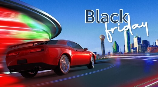 Black Friday car rental in Dallas