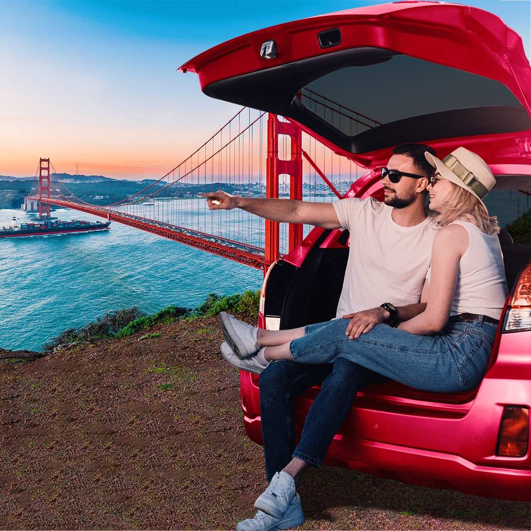 Dollar car rentals in San Francisco, CA
