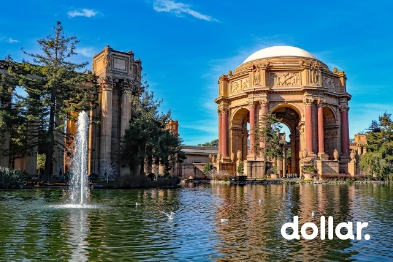 Directions for getting to the Dollar branch at the San Francisco airport