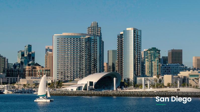 How many locations does Enterprise have in San Diego? How many Enterprise locations are there in San Diego?