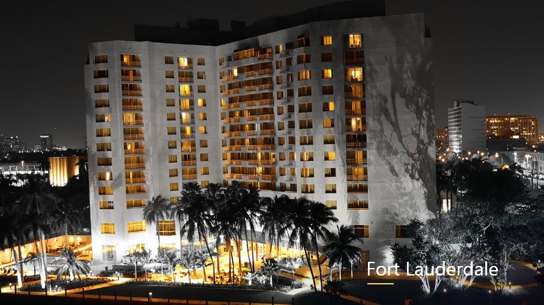 Quantos pontos de retirada a Hertz tem em Fort Lauderdale, FL? Quais são as filiais da Hertz em Fort Lauderdale?