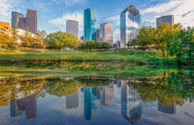 Car rentals in downtown Houston, Texas