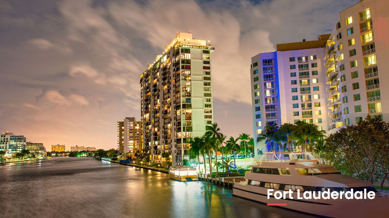 Rent luxury cars at the Fort Lauderdale Executive