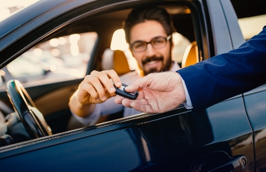 Luxury cars available for rent at Miami Executive Airport