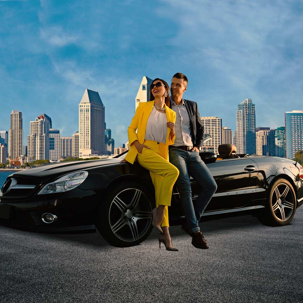 High-end cars for rent in San Diego