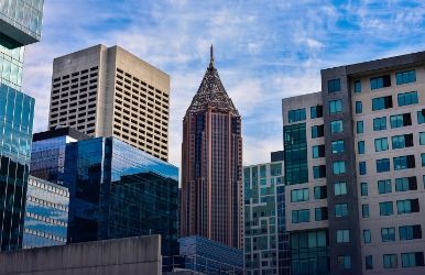 National rental cars in Midtown Atlanta