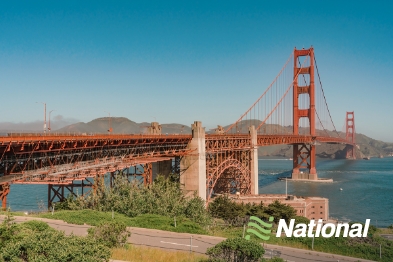 Dirección de las oficinas National en San Francisco