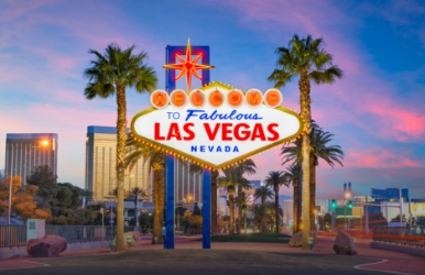 Vans and minivans for rent on the Las Vegas Strip